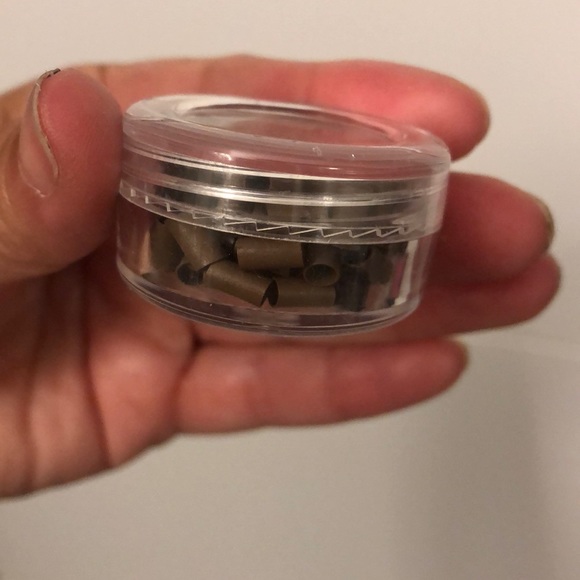 Hair extension Brown beads - Picture 3 of 4